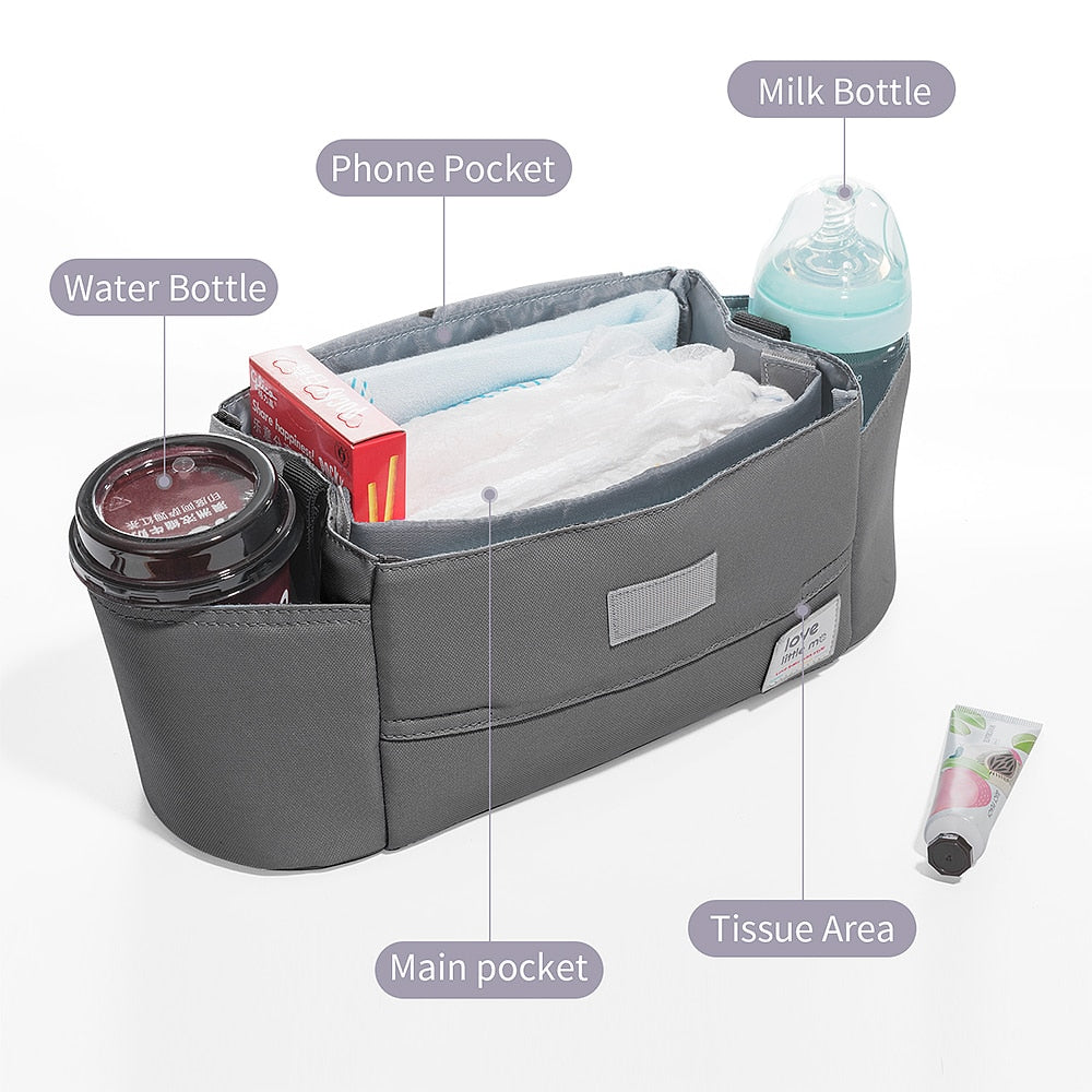 High Capacity Stroller Organizer